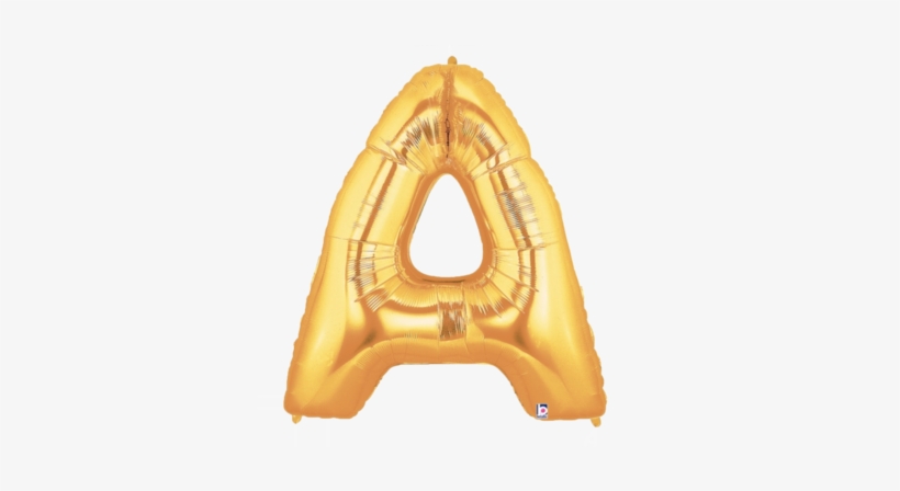 40" Gold Letter Balloon - Balloon Letter, transparent png