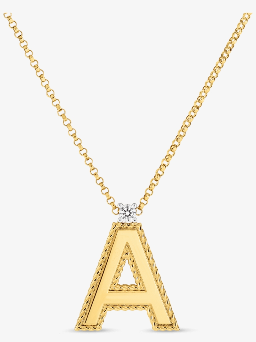 Tiny Treasures18kt Gold Princess Letters Pendants With - Pendant, transparent png