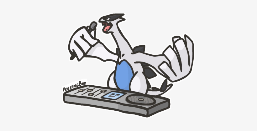 Dj Pokemon - Dj Lugia Gif, transparent png