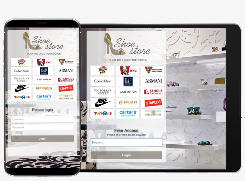 Display Coupons On The Hotspot Login Page - Hotspot, transparent png