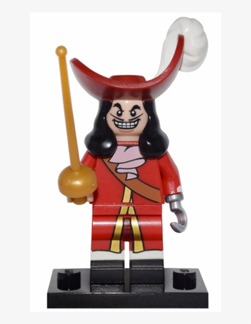 Lego Minifigures Disney Captain Hook, transparent png