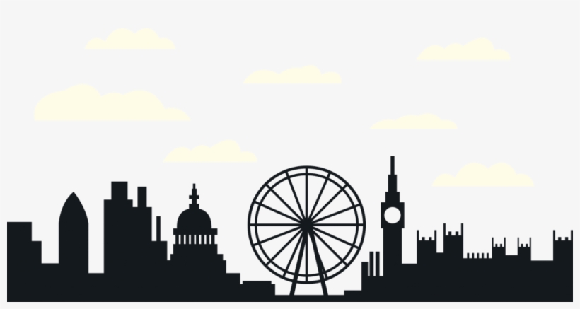Privacy Policy - London Skyline Silhouette Victorian, transparent png