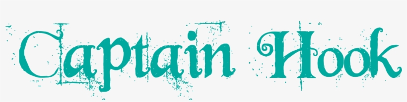 Peter And The Starcatchers - Captain Hook Font, transparent png