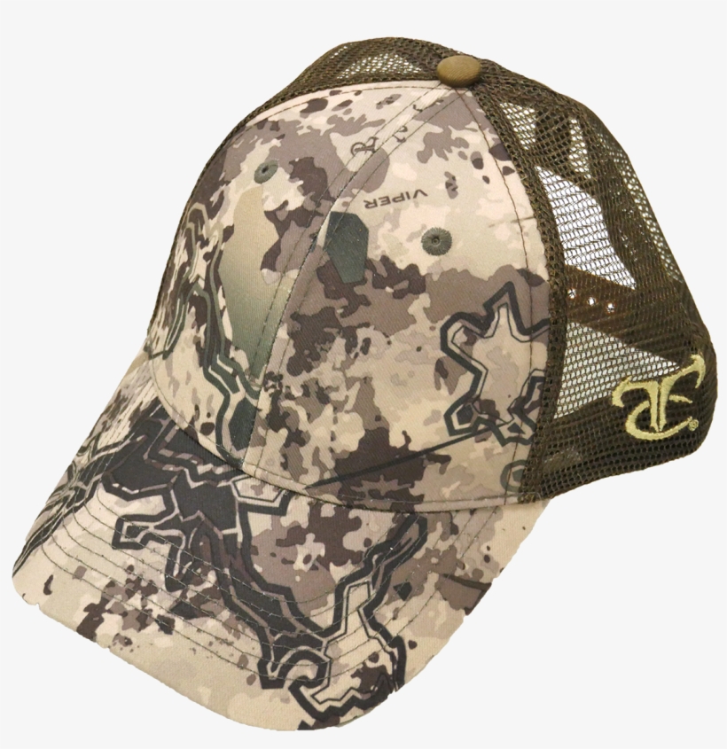 Blank Viper Western Hat W/ Brown Mesh Snap Back - True Timber Viper Western Hat, transparent png