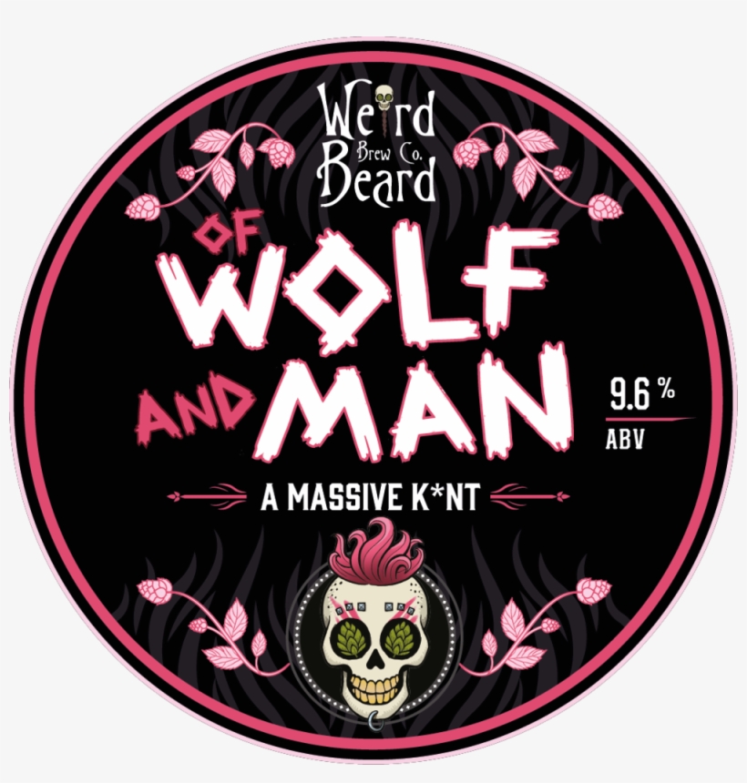 Wolf And Man Keg Preview-01 - Weird Beard Brewery, transparent png