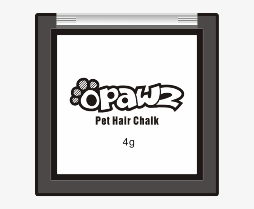 Opawz Colour Chalks - White, transparent png