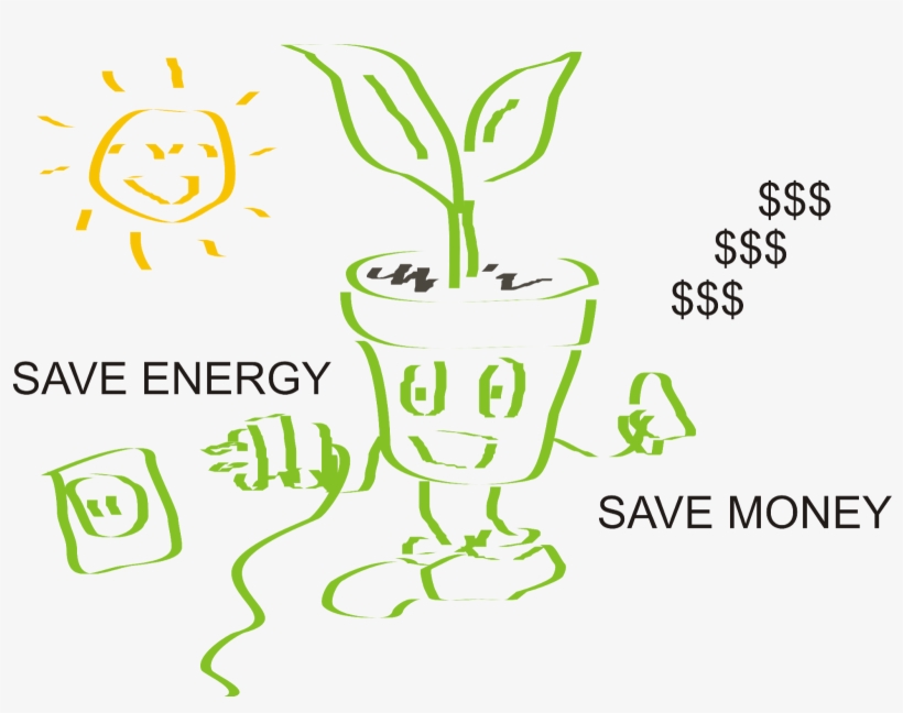 Save Energy To Save Money - Energy And Money Saving, transparent png