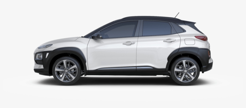 Available In Chalk White - White Hyundai Kona Colors, transparent png