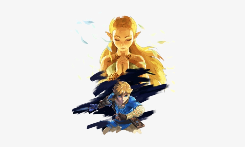Advertisement - - Breath Of The Wild Zelda Art, transparent png