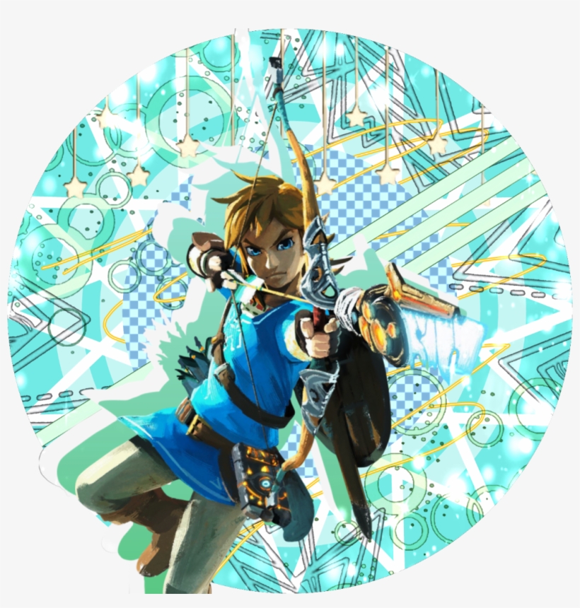 Zelda Breath Of The Wild Link Artwork, transparent png