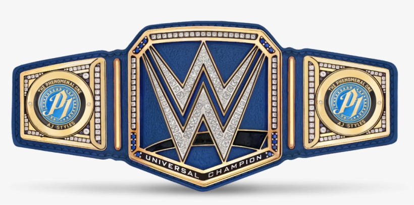 Smackdown Live Universal Championship Concept - Wwe Championship Belt 2018, transparent png