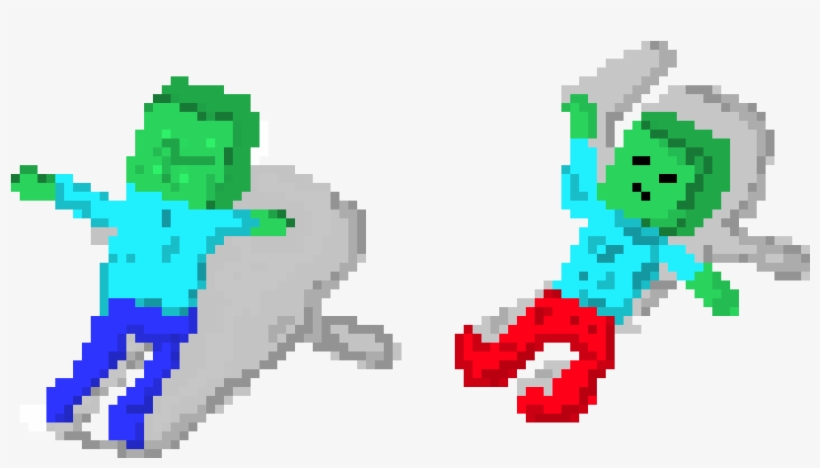 #1 Lego Minecraft Zombie Twins - Cartoon, transparent png