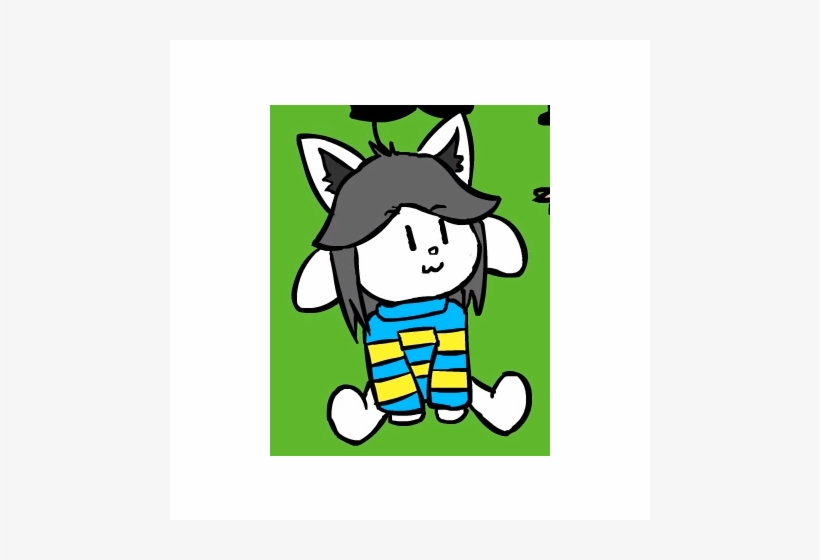 Temmie - Glitchtale Temmie, transparent png