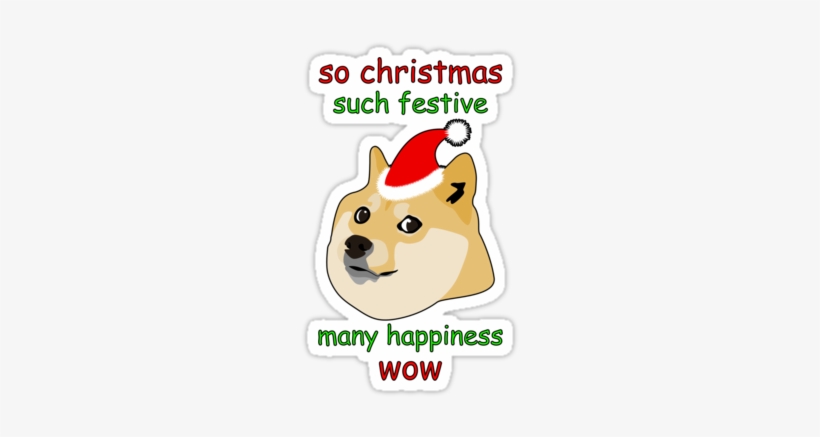 Https - //vircurex - - - Christmas Doge, transparent png