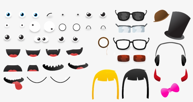 Similar Images For Printable Monster Eyes And Mouth - Eyes And Mouth Template, transparent png
