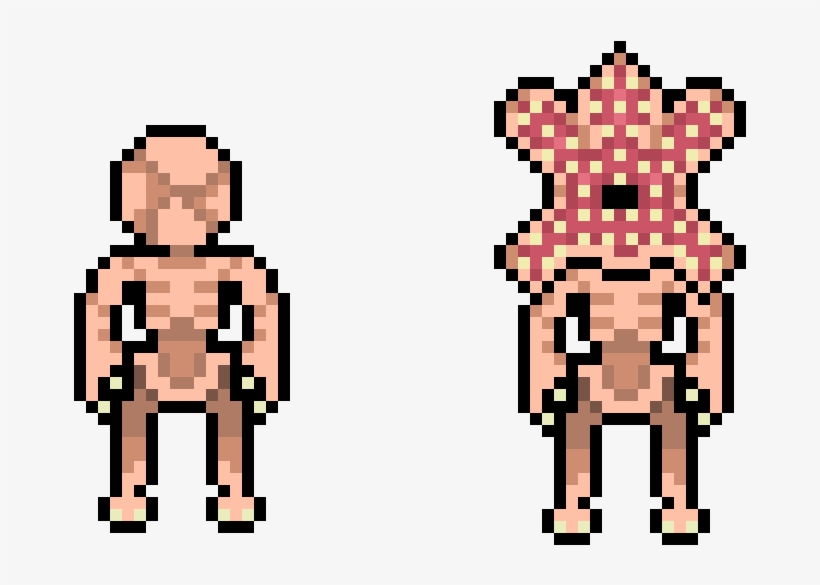 Demogorgon Stranger Things - Pixel Blocks, transparent png