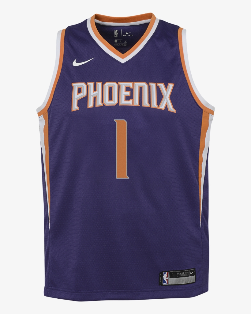 Devin Booker Phoenix Suns Nike Icon Edition Swingman - Devin Booker Jersey, transparent png