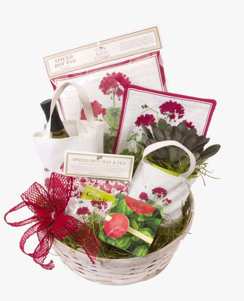 Home & Garden Gift Basket - Gift Basket, transparent png
