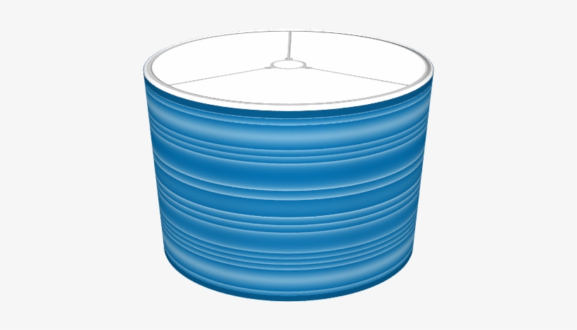 Light Blue & Medium Blue Horizontal Medium & Thin Stripes - Optical Illusion, transparent png