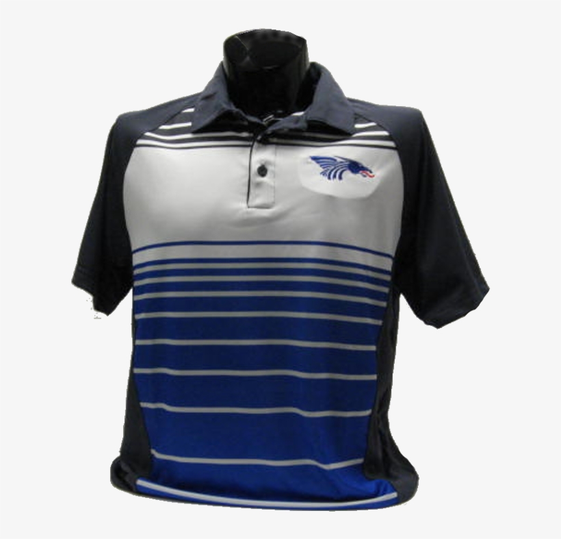 Polo With The Raglan Sleeves, Horizontal Stripes On - Polo Shirt, transparent png