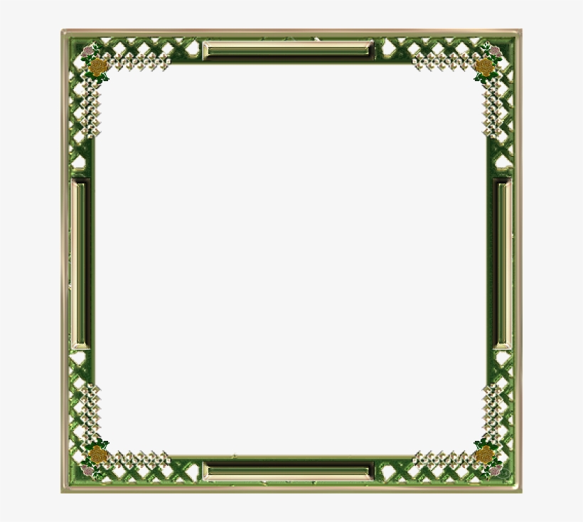 Green Frame Download Png Image - Picture Frame, transparent png