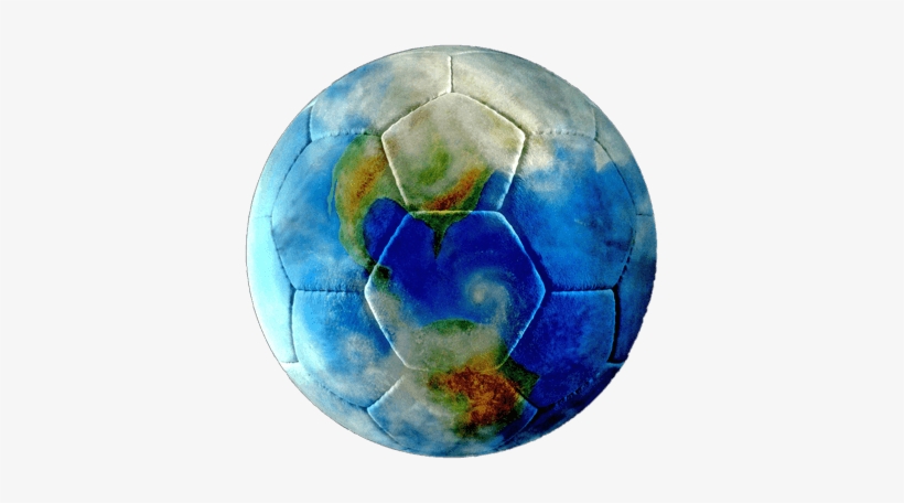 Ball To Play With - Earth Soccer Ball Png, transparent png