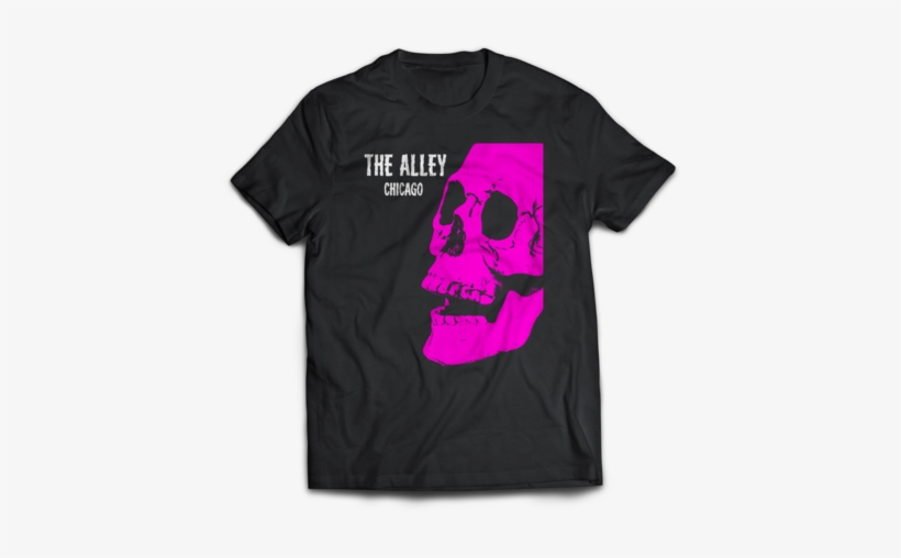 Pink Skull - David Dobrik Clickbait Shirt, transparent png