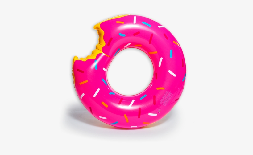 transparent pool float