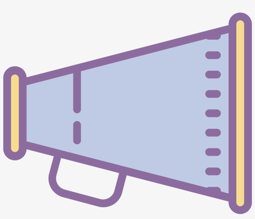 This Is An Icon Of A Megaphone - Portable Network Graphics, transparent png