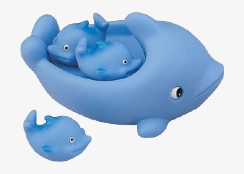 Dolphin Floatie Family Bathtub Toys - Floating Family D&d Bath Toy, transparent png
