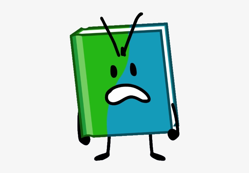 Bfb 12 Book Angery - Book, transparent png