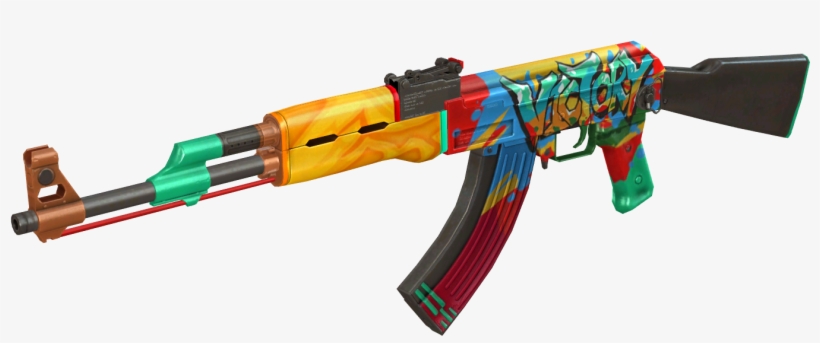 Ak47-grafitti Rd2 - Wiki, transparent png
