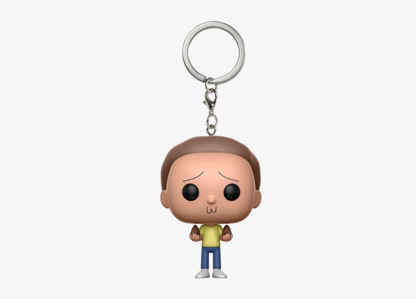 Rick And Morty - Funko Rick & Morty - Morty Pop! Keychain, transparent png