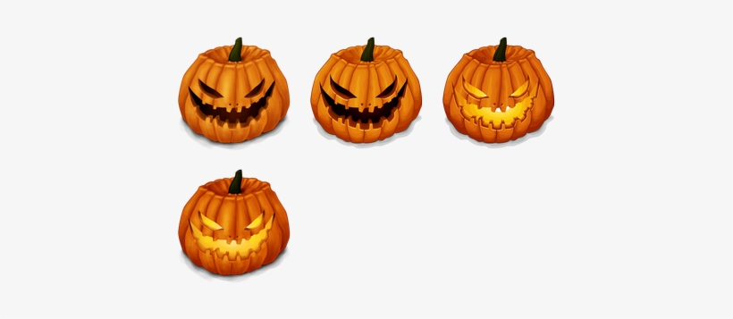 Halloween Pumpkins Icon Pack By Nelson - Happy Halloween Pumpkin - Greeting Card, transparent png