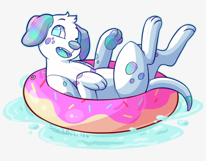 Dalmatian Floatie, transparent png
