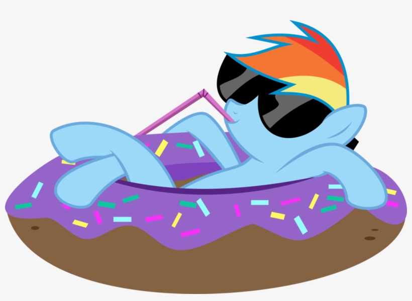 Missbeigepony, Dead Source, Donut, Floaty, Food, Inner - Donut Inner Tube Clipart, transparent png