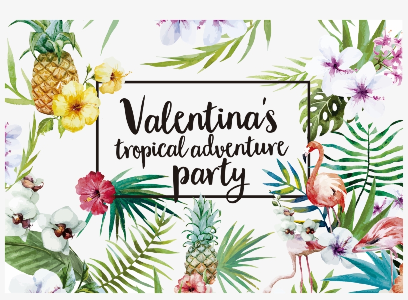 1813379614 - Beautiful Tropical Hibiscus Flamingo Throw Blanket, transparent png