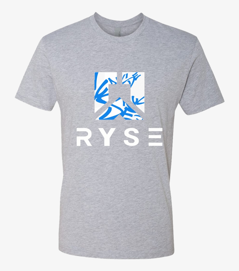 Grey With White/blue Graffiti Tee - Custom T-shirt, transparent png