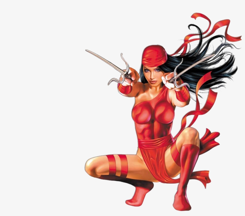 Elektra Png - Marvel Knights Elektra 1, transparent png