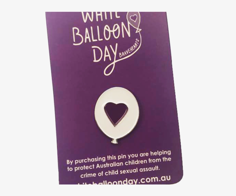 White Balloon Day Enamel Lapel Pin Sold Out - White Balloon Day, transparent png