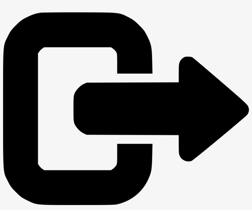 Exit Symbol - - Sign, transparent png