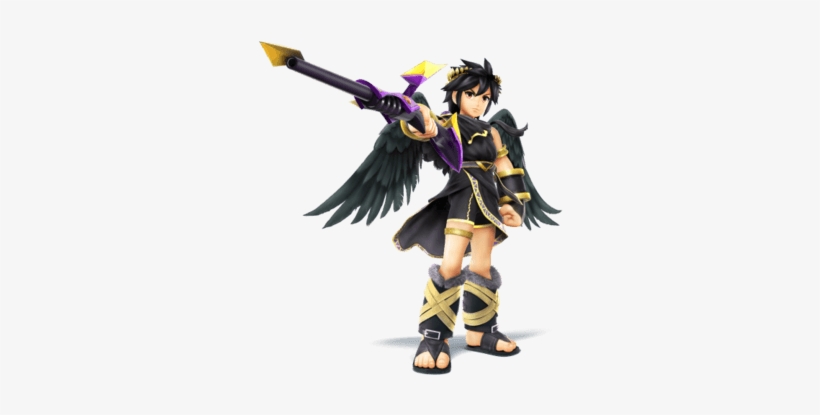 Wii U - Super Smash Bros Dark Pit, transparent png