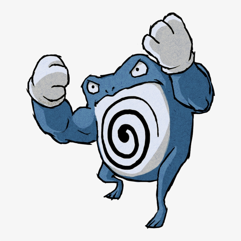 Png - Poliwrath Mouth, transparent png