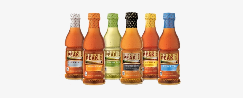 Coca-cola Bottling Company Of Santa Fe Distributes - 18.5 Oz Gold Peak Tea, transparent png