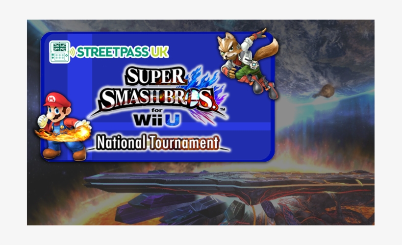 Streetpass Uk Super Smash Bros - Nintendo Wii U Super Smash Bros, transparent png