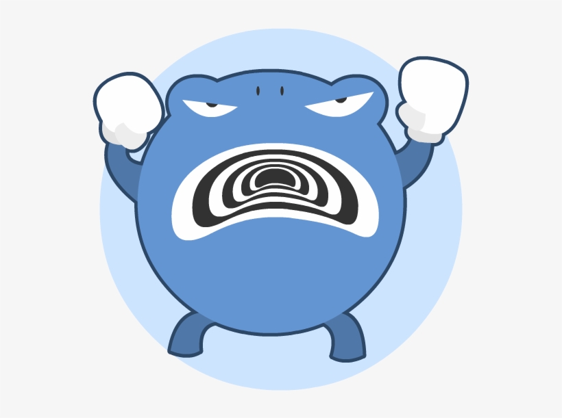 Poliwrath - Cartoon, transparent png
