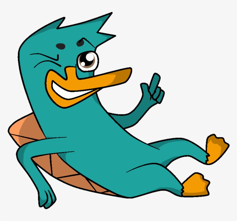 Peirry The Platypus By Mishti14 On Clipart Library - Platypus, transparent png