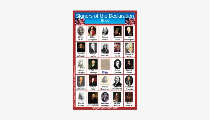 Image 20171112 164853 The United States Declaration - People Who Signed The Declaration Of Independence, transparent png
