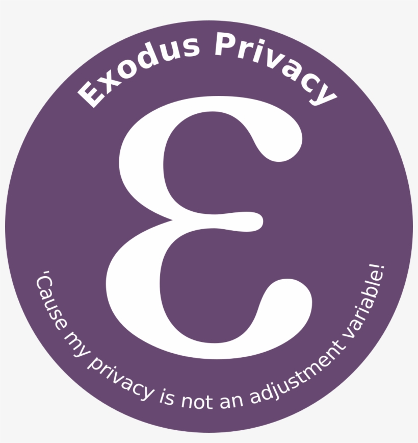 As A Virtual Child Of John Perry Barlow, Exodus Privacy - School, transparent png