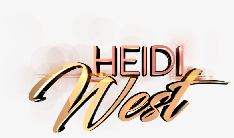 Congratulations, Heidi West - Calligraphy, transparent png